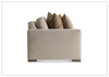 Vaughn Fabric Sofa | Oversized Track Arm | Throw Pillows | Bernhardt - Jennihome