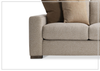 Vaughn Fabric Sofa | Oversized Track Arm | Throw Pillows | Bernhardt - Jennihome