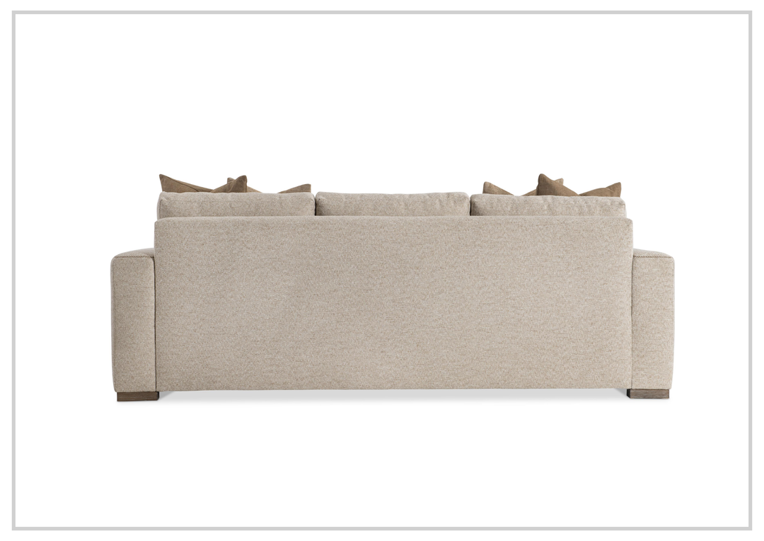 Vaughn Fabric Sofa | Oversized Track Arm | Throw Pillows | Bernhardt - Jennihome