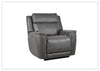 Velisse Fabric Power Recliner Chair| Adjustable Headrest | Klaussner