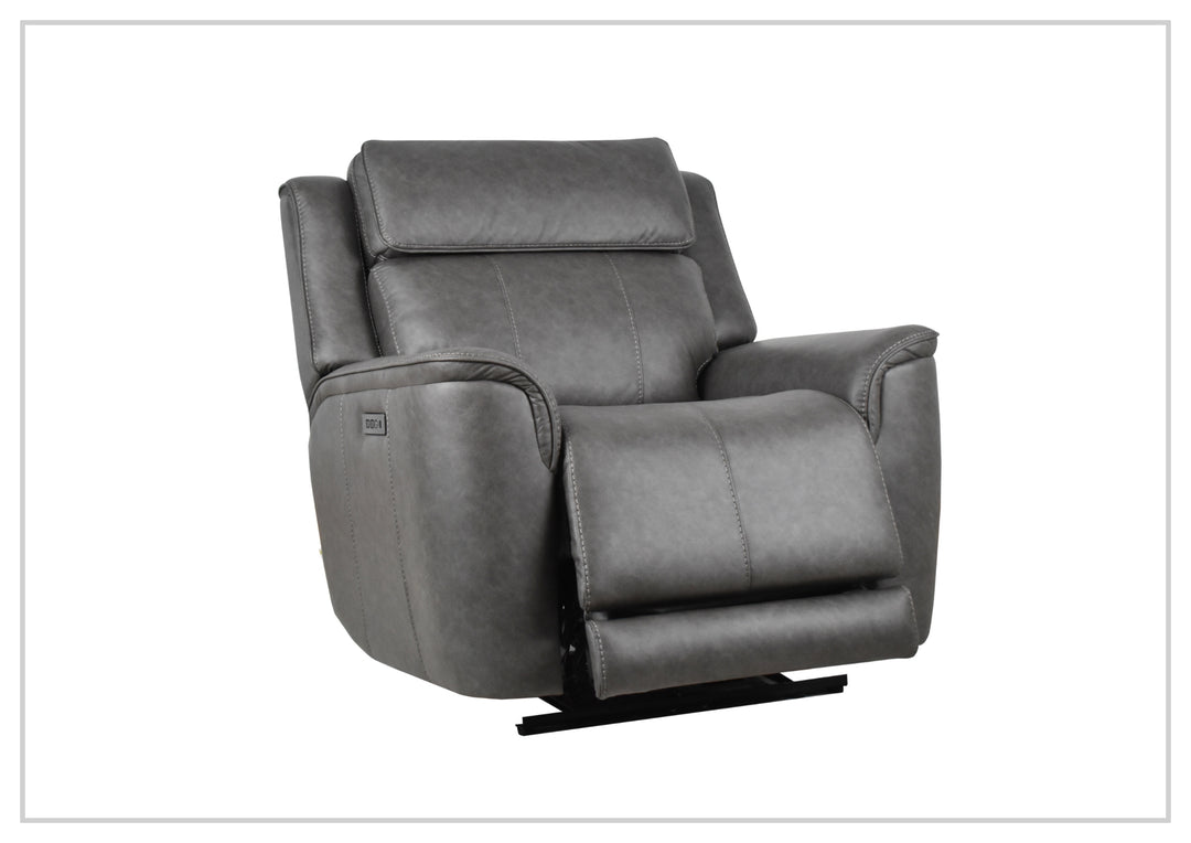 Velisse Fabric Power Recliner Chair| Adjustable Headrest | Klaussner