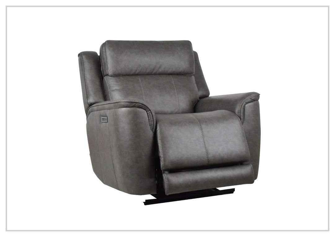 Velisse Fabric Power Recliner Chair| Adjustable Headrest | Klaussner