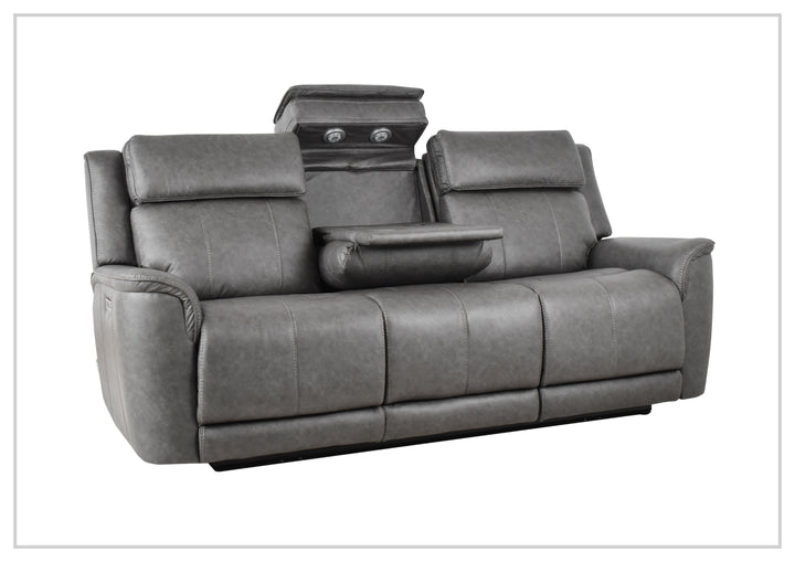 Velisse Fabric Power Reclining Sofa | Adjustable Headrest | Klaussner