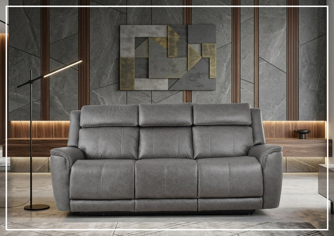 Velisse Fabric Power Reclining Sofa | Adjustable Headrest | Klaussner-Jennihome
