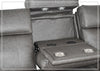 Velisse Fabric Power Reclining Sofa | Adjustable Headrest | Klaussner