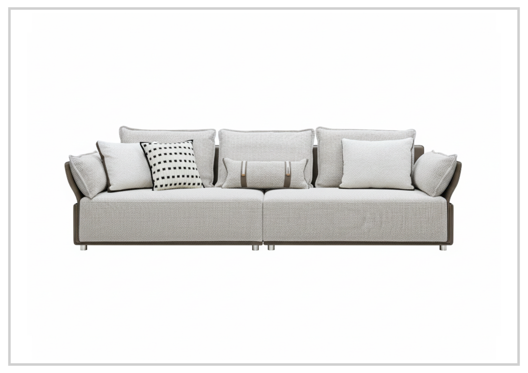 Velluto 4-Seater Sofa | Beige | Klaussner-Jennihome