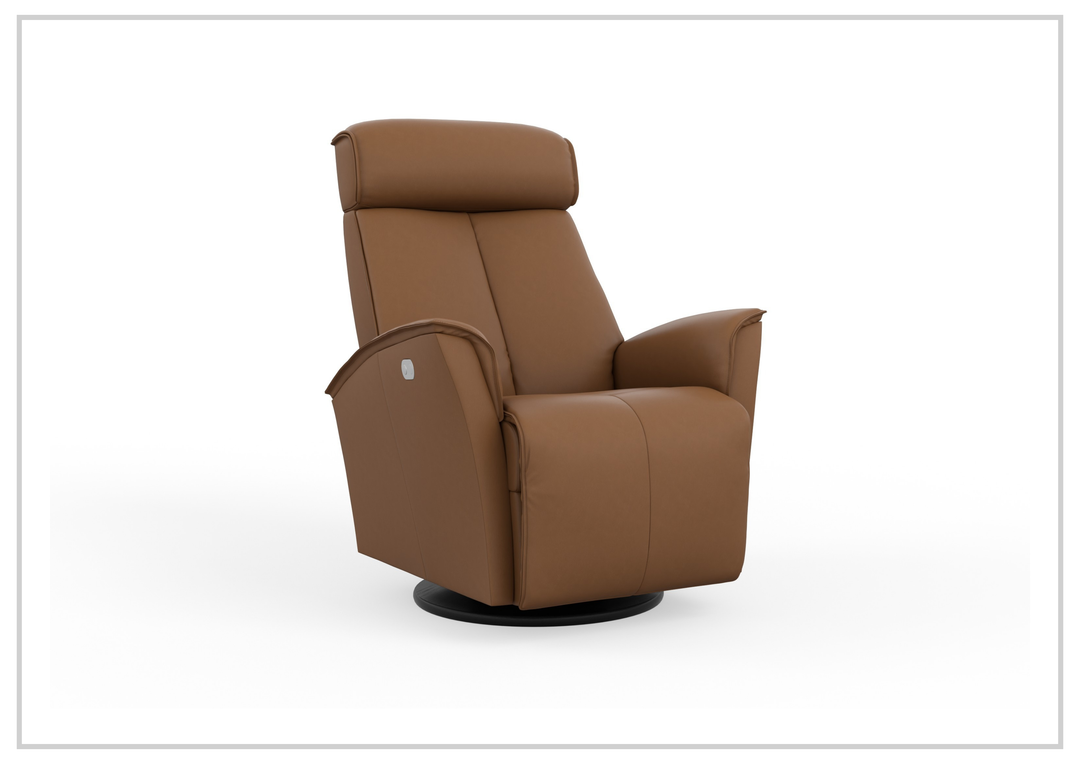 Fjords Venice Power Swing Relaxer Chair in Leather (Small/Large)