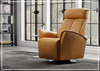 Fjords Venice Power Swing Relaxer Chair in Leather (Small/Large)