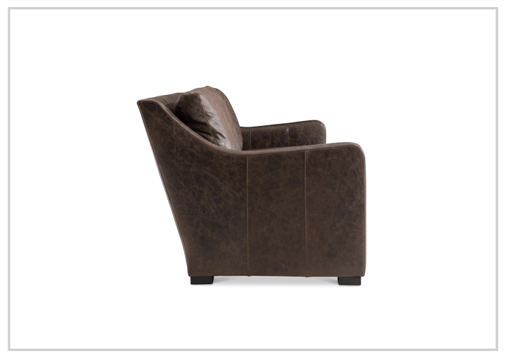 Ventura Leather Sofa | Curved Track Arms | Bernhardt-Jennihome
