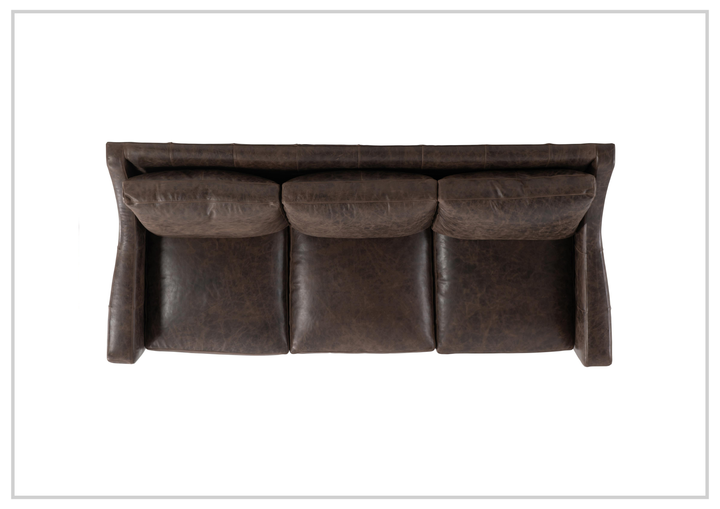 Ventura Leather Sofa | Curved Track Arms | Bernhardt-Jennihome