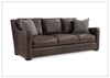 Ventura Leather Sofa | Curved Track Arms | Bernhardt-Jennihome