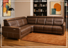 Fjords Verona 6-Piece Power Reclining Sectional Sofa with Adjustable Headrests