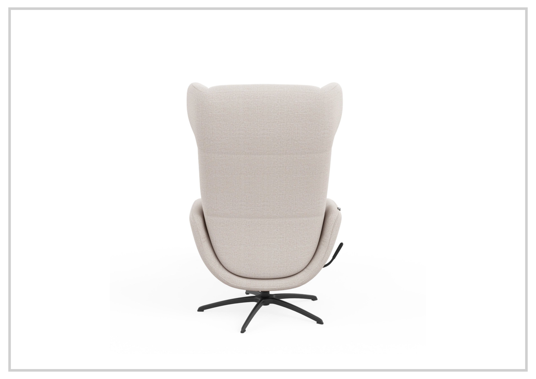 Stella Recliner Chair and Ottoman | Rocking Glide Swivel Base | Fjords