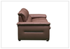 Vionetta Leather Loveseat | Dark Brown | S-Spring Seats | Klaussner