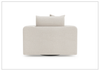 Vista Fabric Swivel Chair | Oversized Track Arms | 360° Swivel | Bernhardt