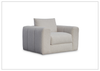 Vista Fabric Swivel Chair | Oversized Track Arms | 360° Swivel | Bernhardt