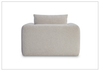 Vista Fabric Swivel Chair | Oversized Track Arms | 360° Swivel | Bernhardt