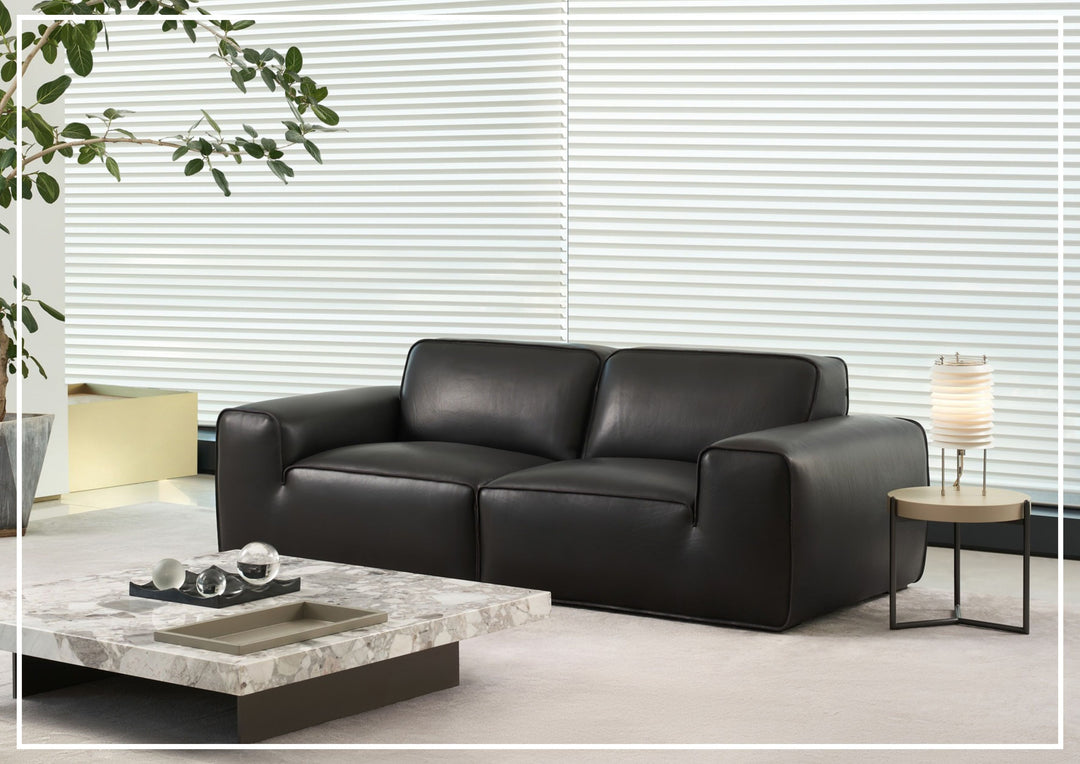 Westaro Contemporary Leather Sofa | Deep Seating | Gio Italia-Jennihome