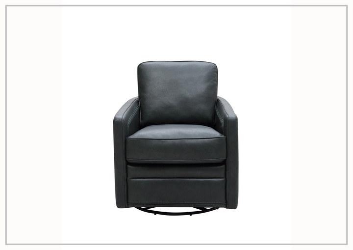 Gio Italia Torin Leather Swivel Glider Chair