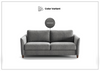 Luonto Aura Fabric Queen Sleeper Sofa with Nest Mechanism