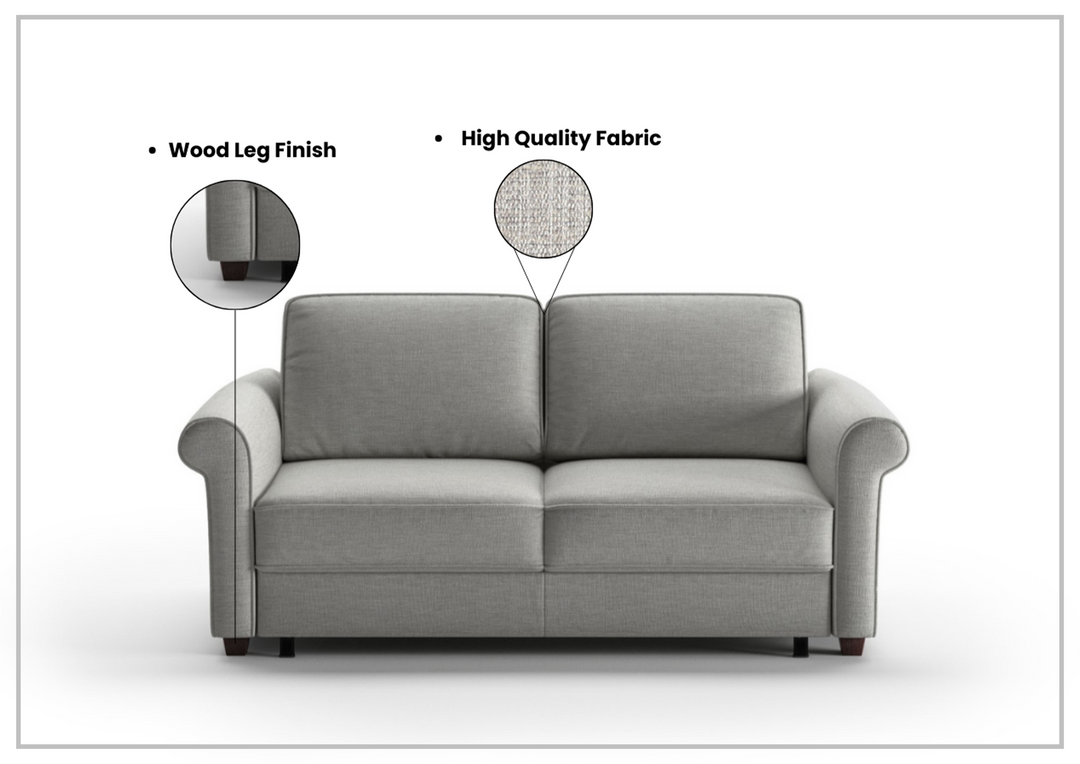 Charleston Fabric Sleeper Sofa| King/Queen size Bed | Luonto-Jennihome