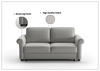 Charleston Fabric Sleeper Sofa| King/Queen size Bed | Luonto-Jennihome
