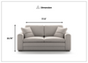 Luonto Cove Sleeper Sofa with Hybrid Deluxe Function-Jennihome