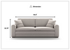 Luonto Cove Sleeper Sofa with Hybrid Deluxe Function-Jennihome