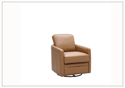 Gio Italia Torin Leather Swivel Glider Chair