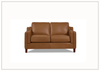 Hydeline Bella 2-Seater Leather Loveseat-Jennihome