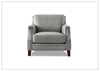 Hydeline Camano Leather Chair With Nail-Head Finish