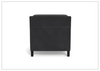 Hydeline Camano Leather Chair With Nail-Head Finish