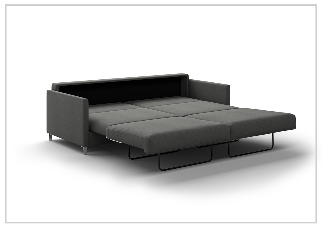 Elfin King Fabric Sleeper Sofa | Nest Mechanism | Foam Mattress | Luonto