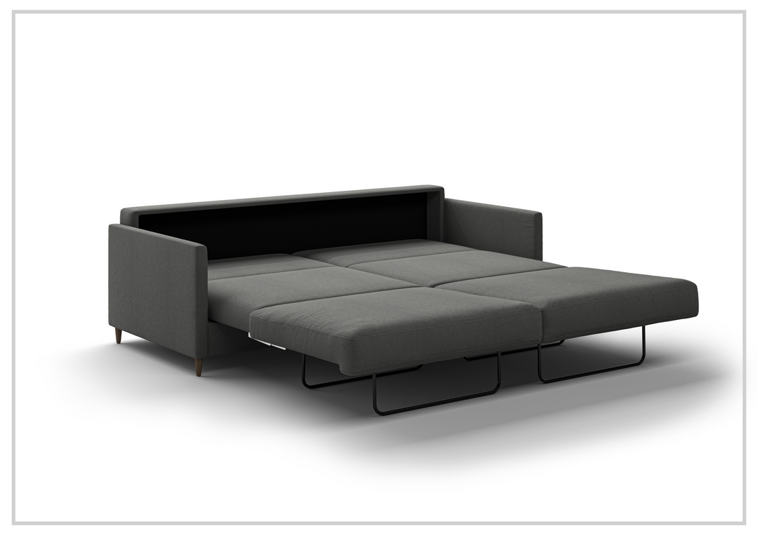 Elfin King Fabric Sleeper Sofa | Nest Mechanism | Foam Mattress | Luonto