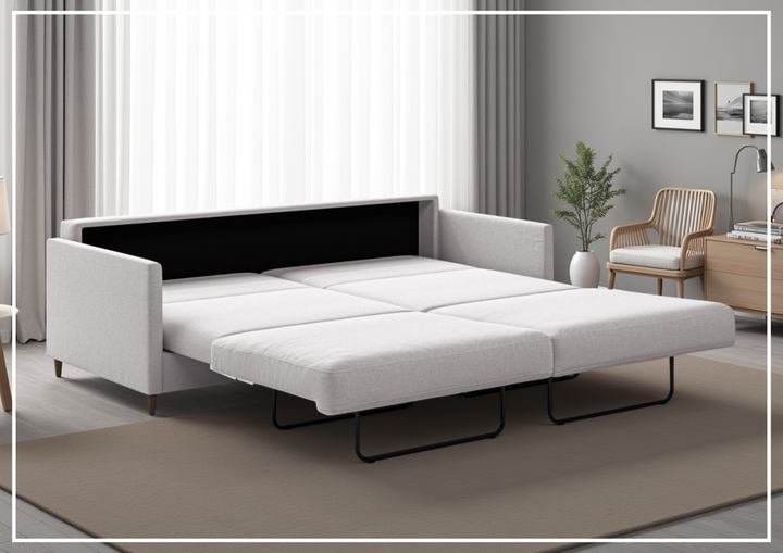 Elfin Fabric Sofa Sleeper | Foam mattress | Nest Function | Luonto