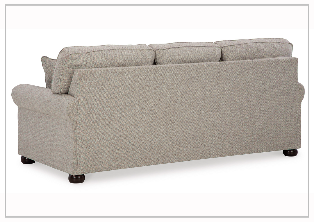 Gio Italia Home Garrison 3-Seat Queen Sleeper Sofa in Gray