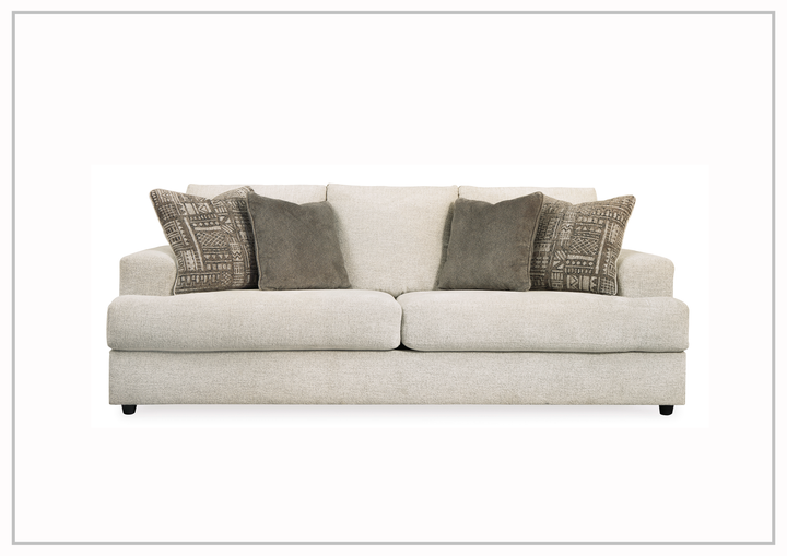 Gio Italia Sorrento Queen Fabric Sleeper Sofa