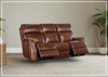 Hooker Furniture Harlan Leather Sofa with Zero Gravity Power Recliner-Jennihome