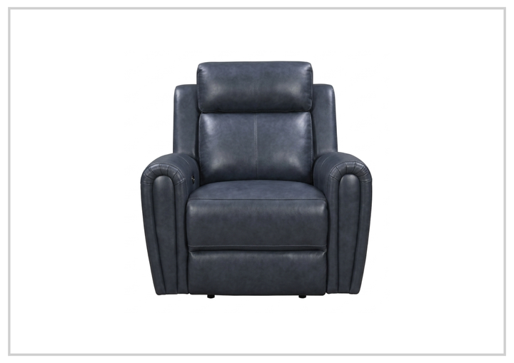 Jaspero Power Glider Recliner Chair | Leather | Lay-Flat Function | Gio Italia