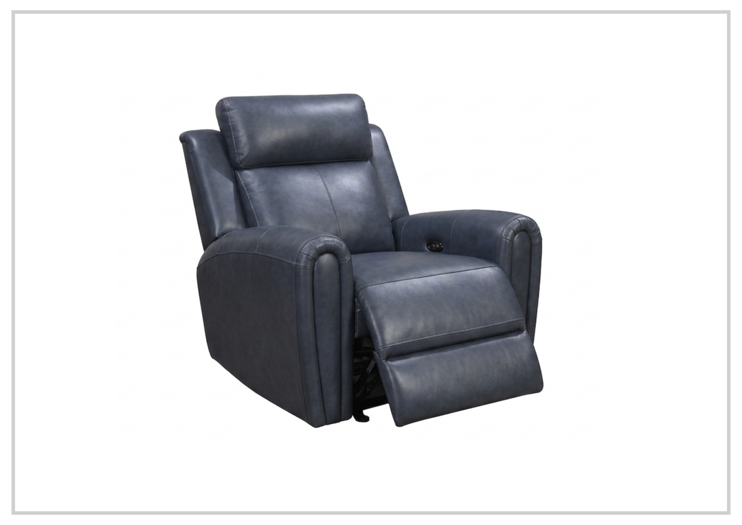 Jaspero Power Glider Recliner Chair | Leather | Lay-Flat Function | Gio Italia