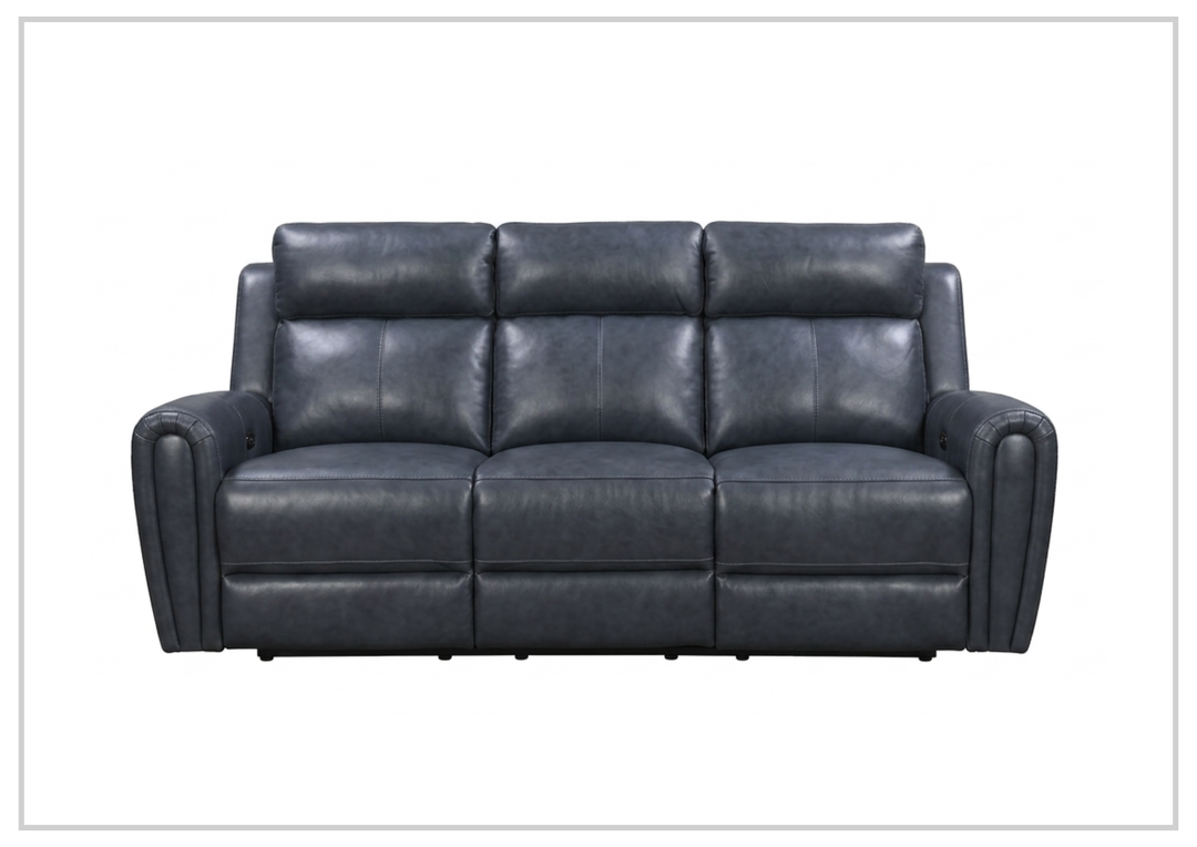 Jaspero Leather Power Reclining Sofa | 3 Seater | Built-In USB | Gio Italia
