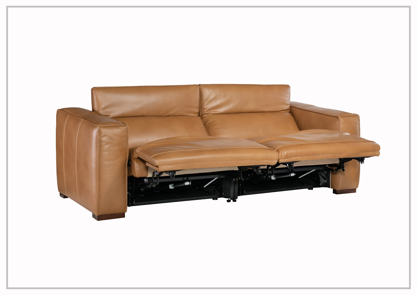 Hooker Furniture Maria Premium 2-Seater Leather Living Room Sofa