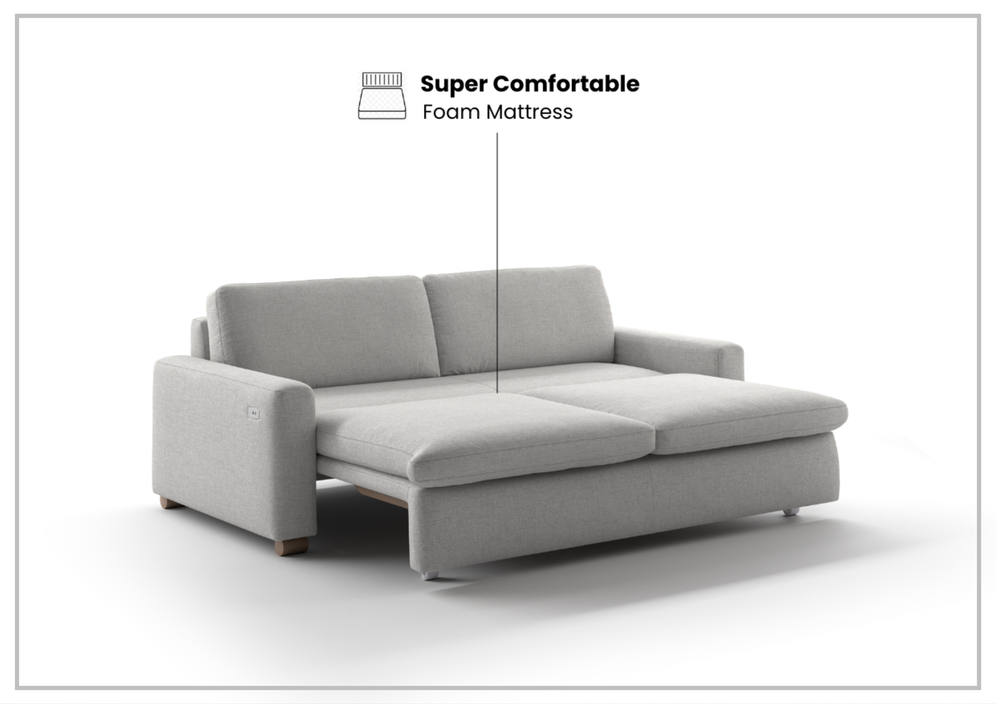 Luonto Kai Full Sofa Sleeper with Motorized Slide Function