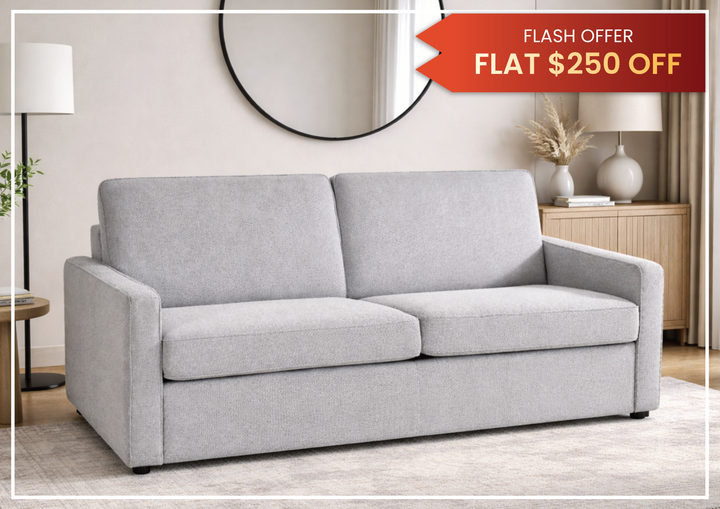 Klaussner Leon Fabric Queen Sleeper Sofa