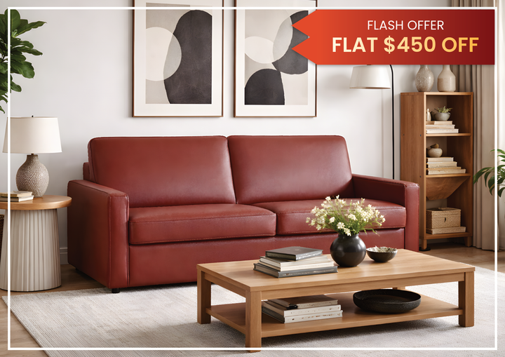 Klaussner Leon Fabric Queen Sleeper Sofa