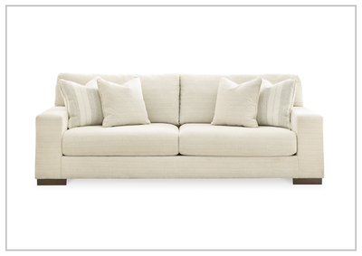 Gio Italia Modena 3 seater Fabric Sofa in Beige