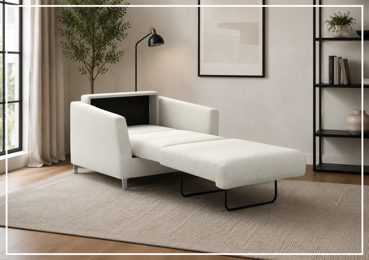 Monika Fabric Sleeper Sofa | Nest Function | Foam Mattress | Luonto