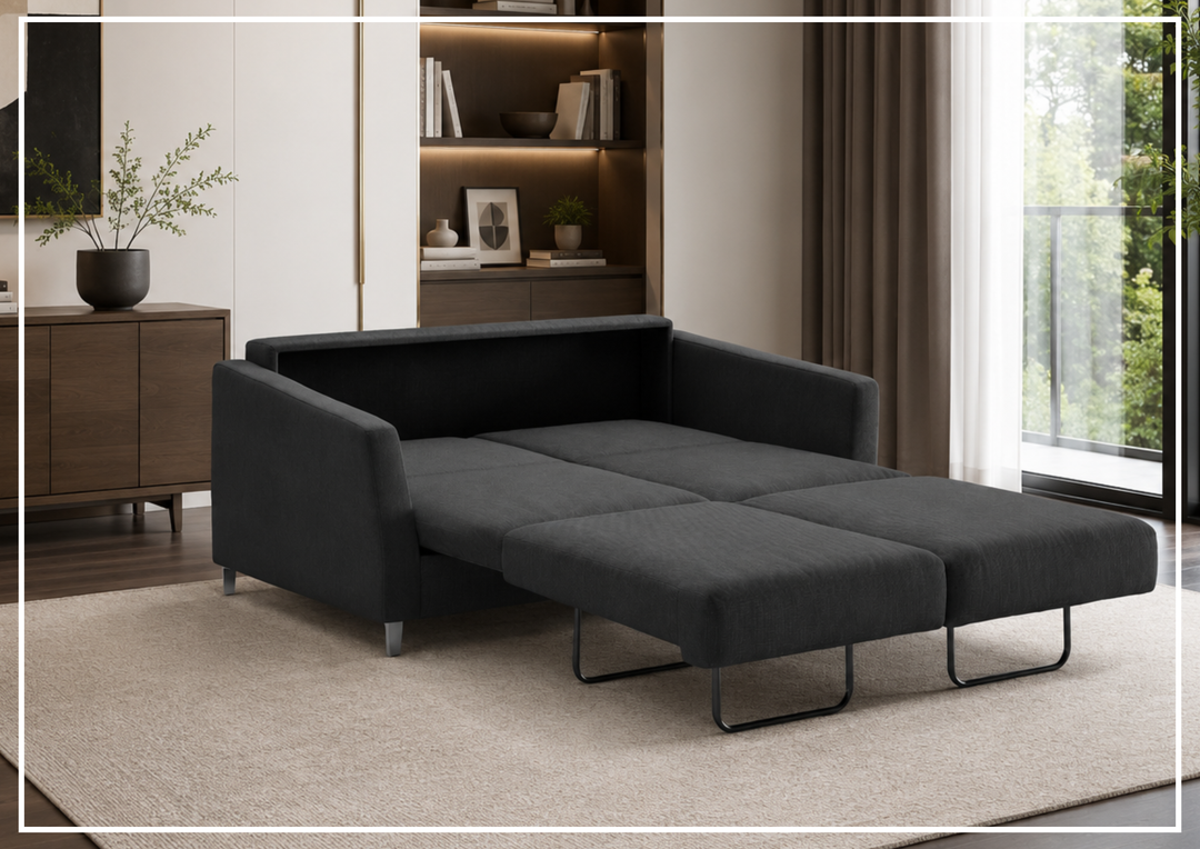 Monika Fabric Sleeper Sofa | Nest Function | Foam Mattress | Luonto