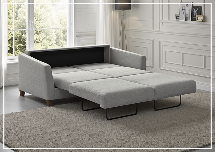Monika Fabric Sleeper Sofa | Nest Function | Foam Mattress | Luonto