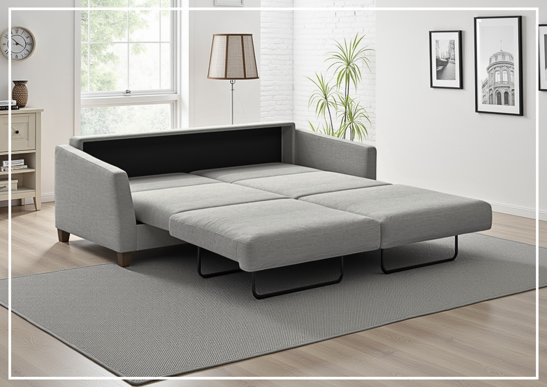 Monika Fabric Sleeper Sofa | Nest Function | Foam Mattress | Luonto